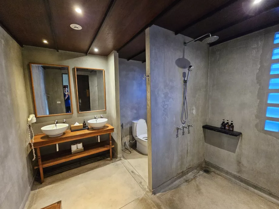 Баня във фитнес залата