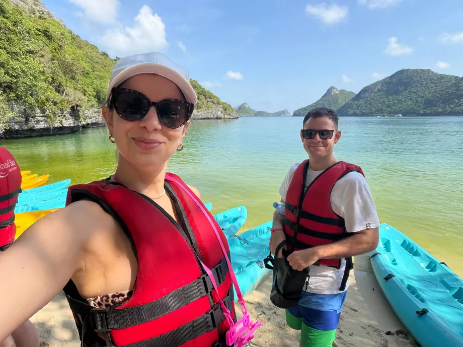 Ние в каяците