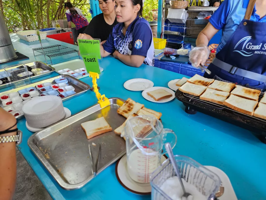 Безплатна лека закуска преди отпътуване