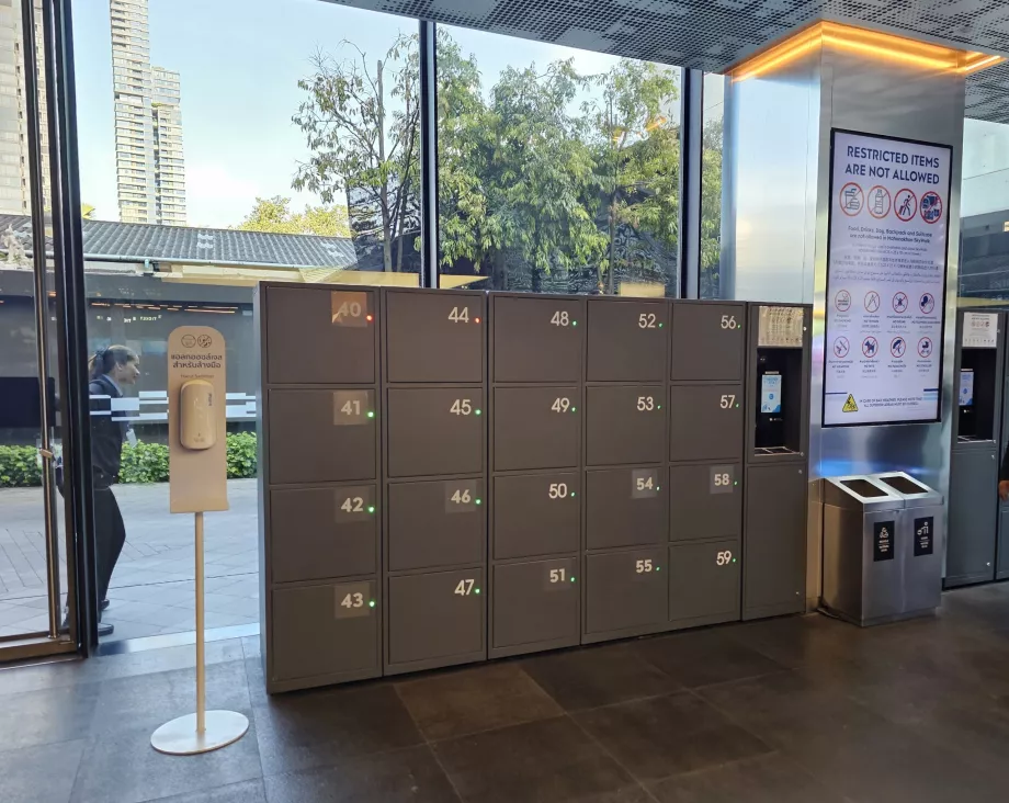 King Power Mahanakhon - съхранение на багаж