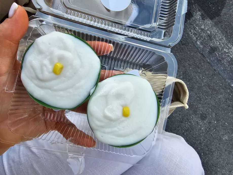 K. Лепкав ориз Panich - тайландски пудинг