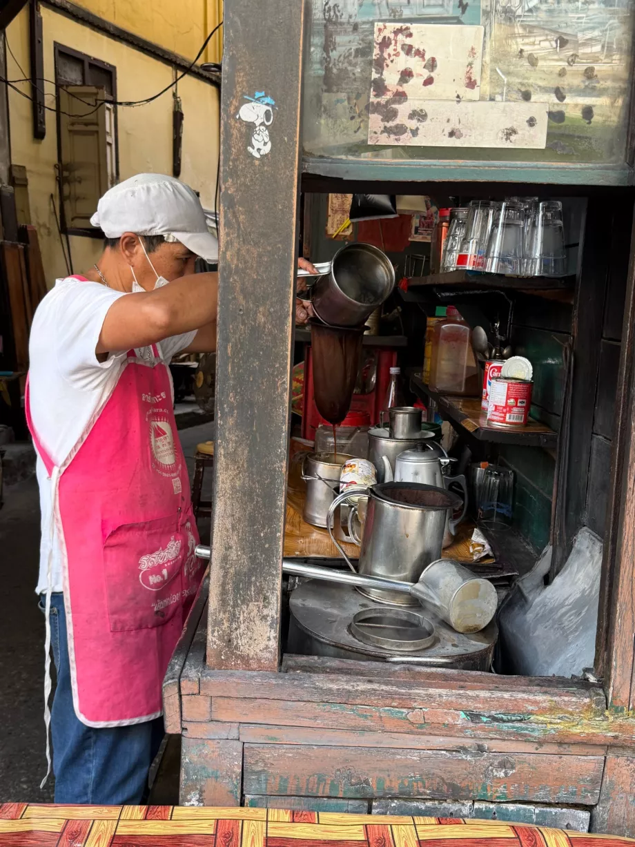 Go Café, приготвяне на кафе