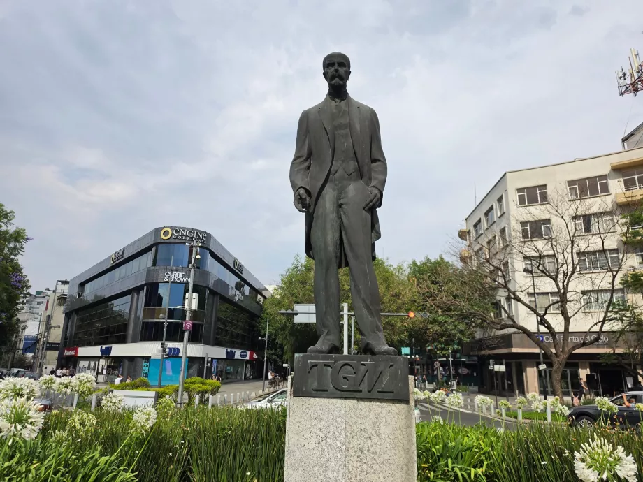 Поланко, статуя на Томаш Гаригу Масарик