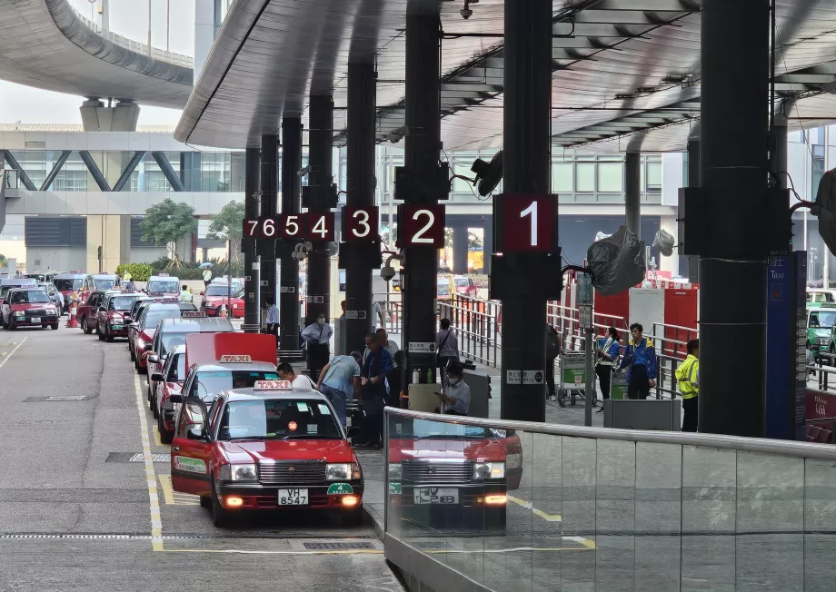 Такси на летище Hong Kong Airport