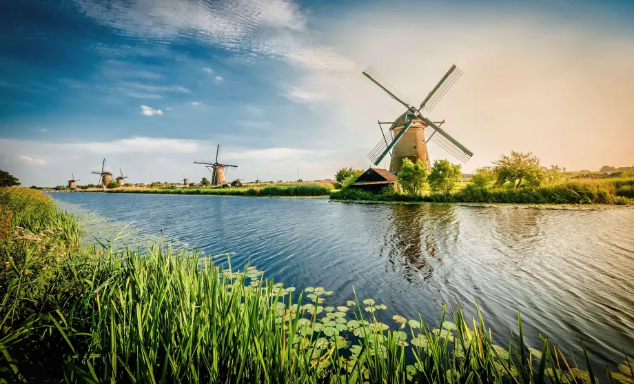 Вятърни мелници в Нидерландия