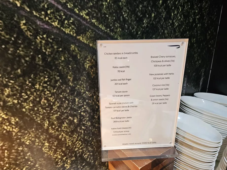 Информация за калориите