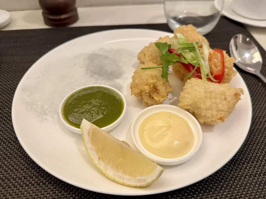 Пържени калмари