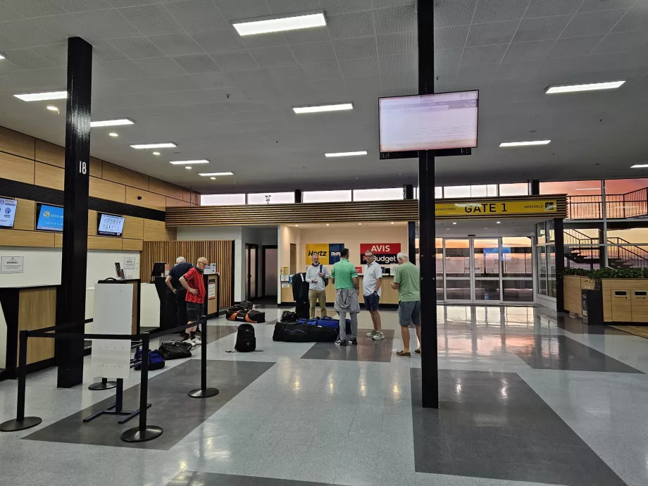 Зала за регистрация на летище Essendon Airport