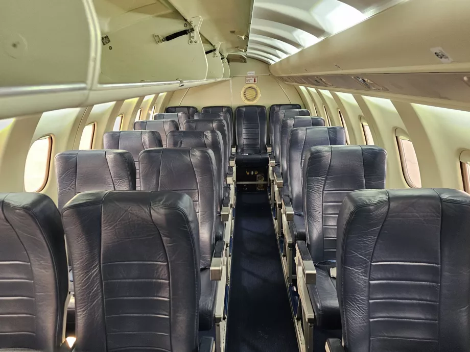 Интериор на Saab 340