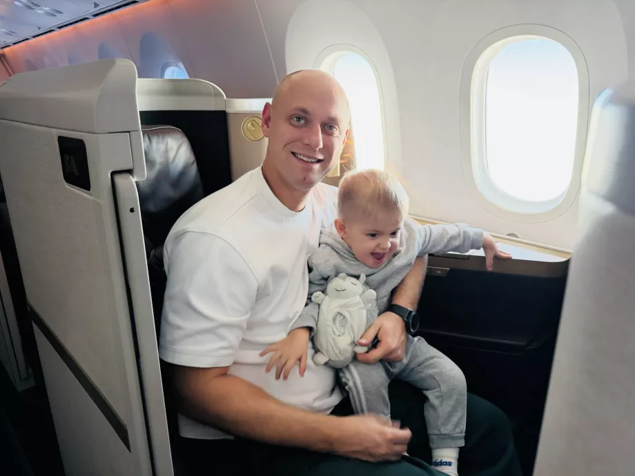 Аз и най-малкият ми син