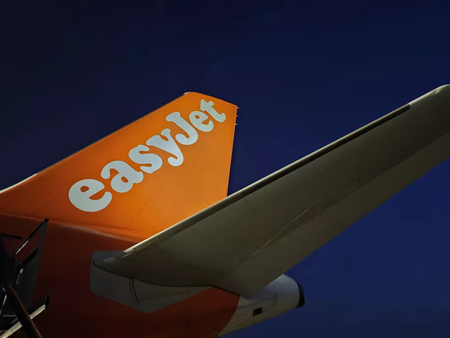 Полет на easyJet на летище Malpensa