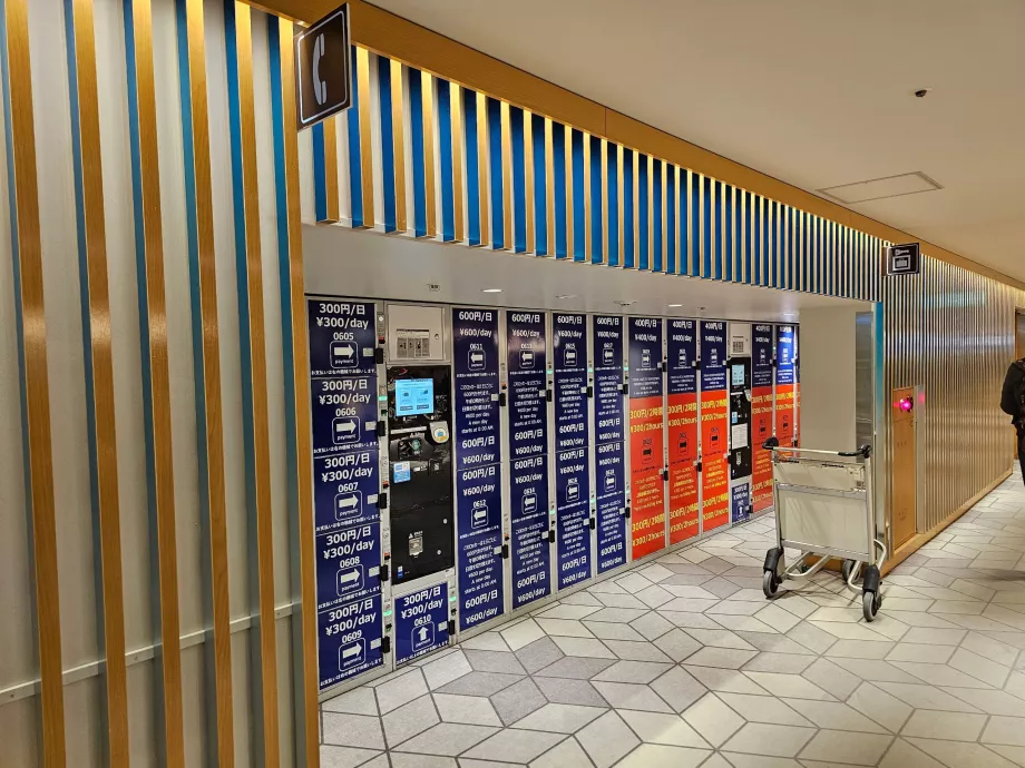 Шкафчета за съхранение на багаж