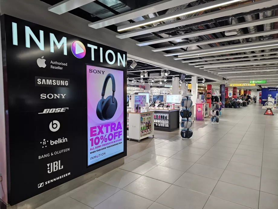 Магазин Inmotion, секция транзит