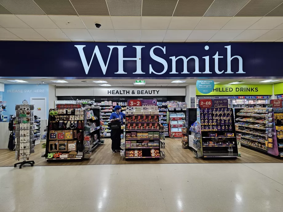 WHSmith, публична част