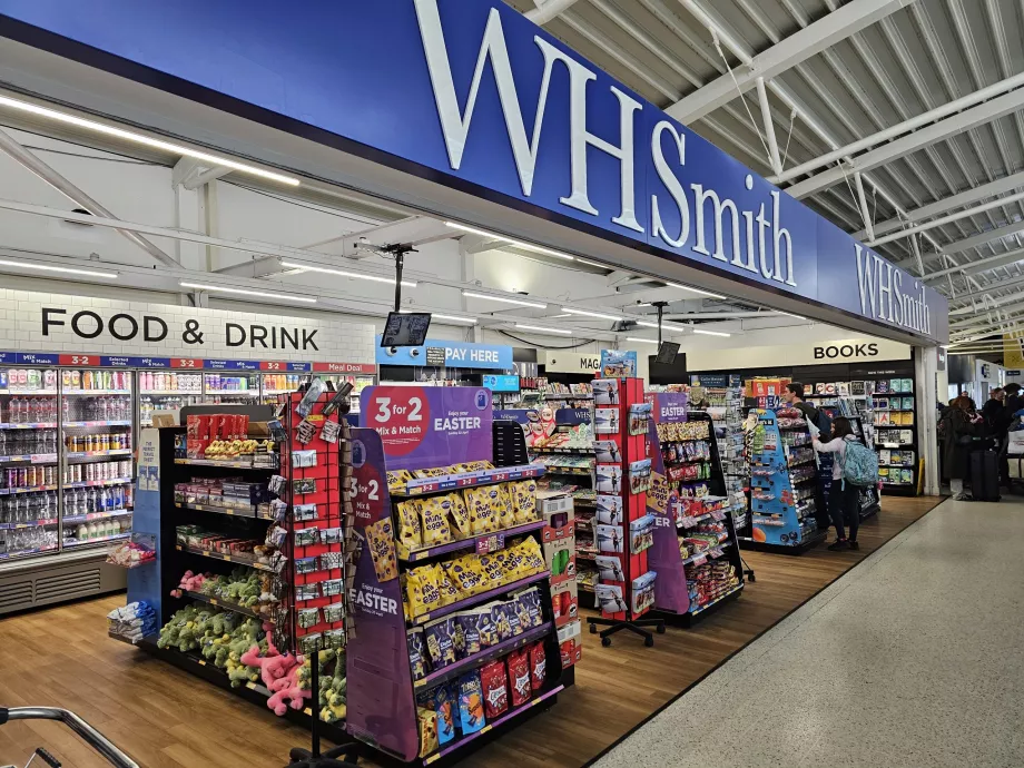 WHSmith, публична част
