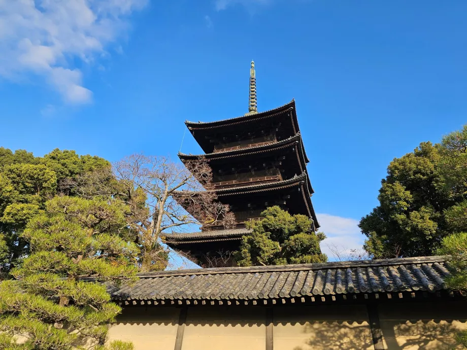 Територията на храма То-дзи