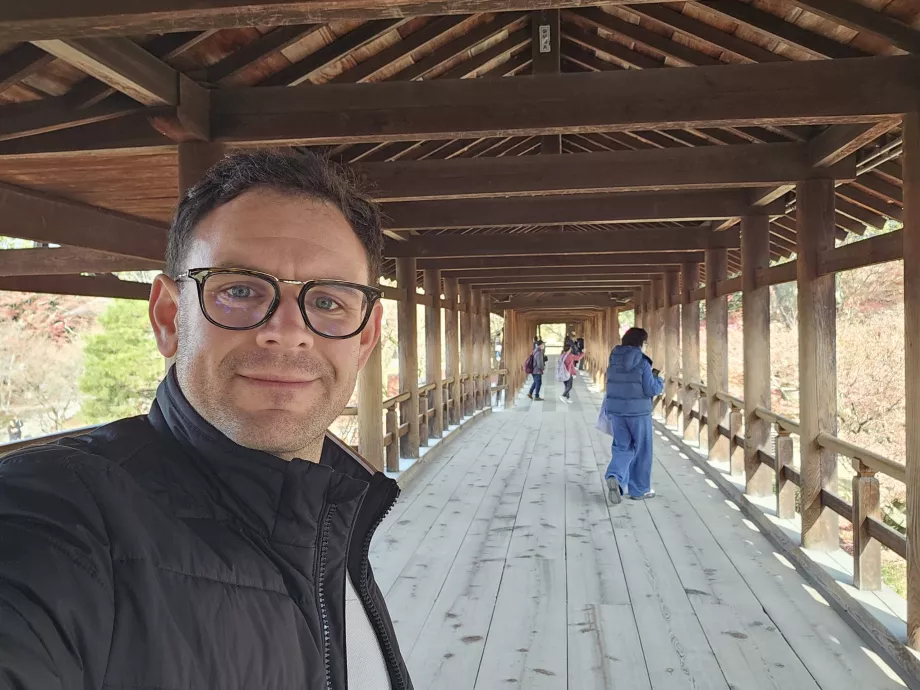 Храмът Тофуку-джи, аз на моста Цутен-кио