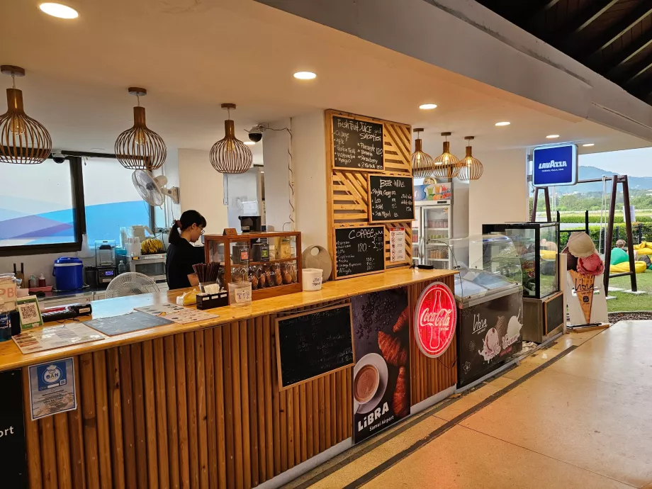 Кафенета и ресторанти, международна част, транзитна зона