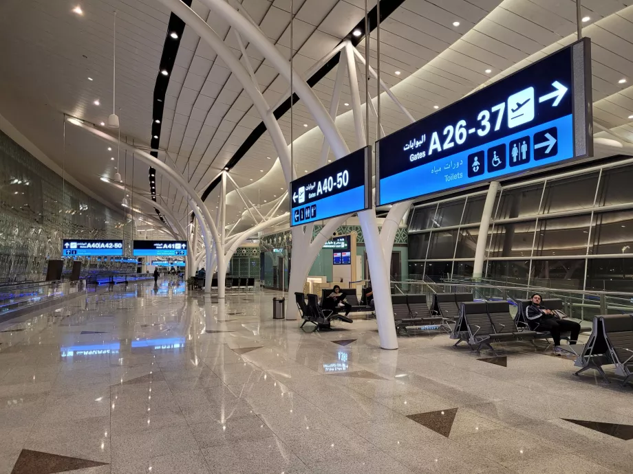 Указателни табели, летище BKK Airport