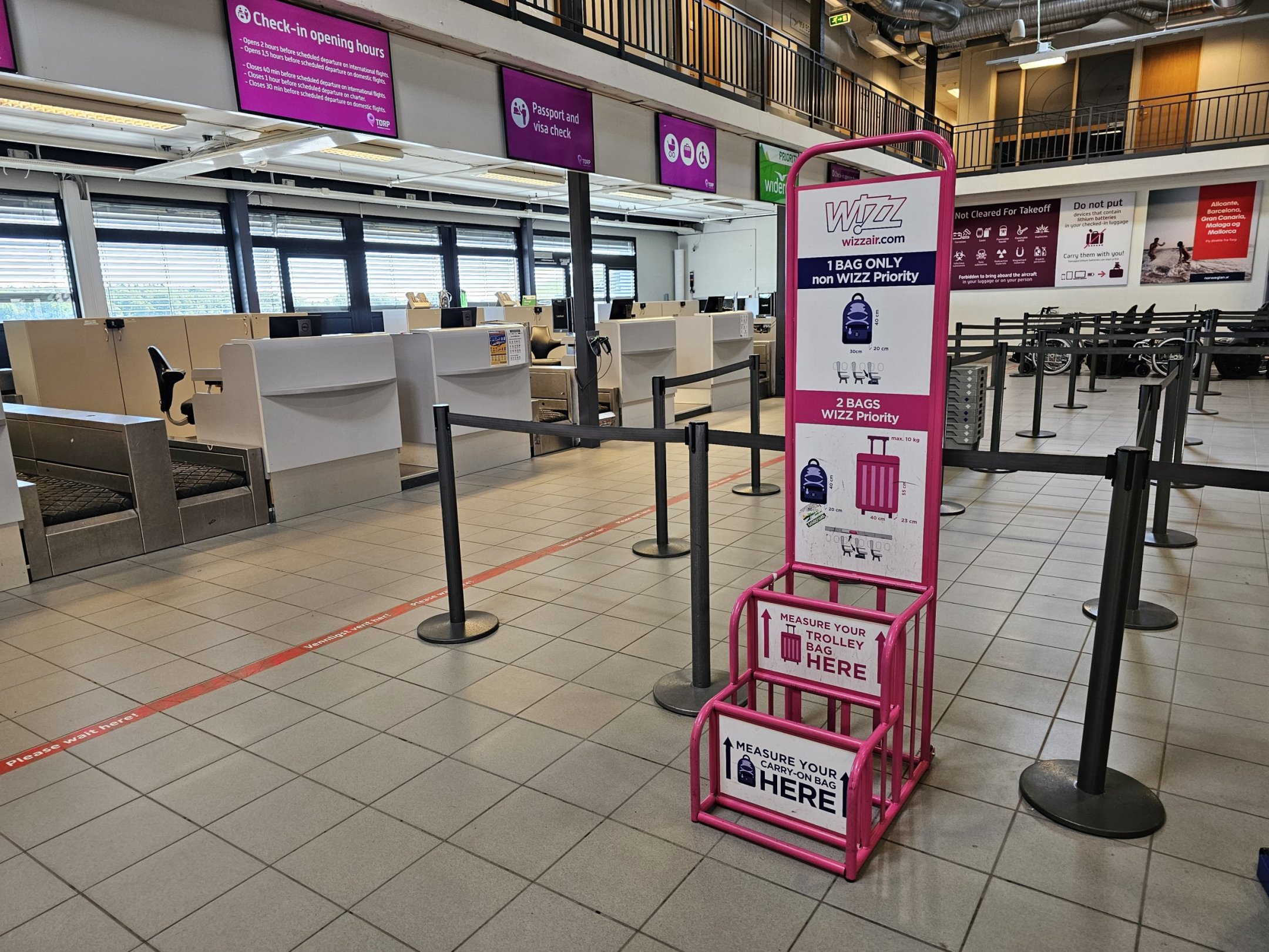 Wizz Air допустим багаж (ръчен и регистриран)