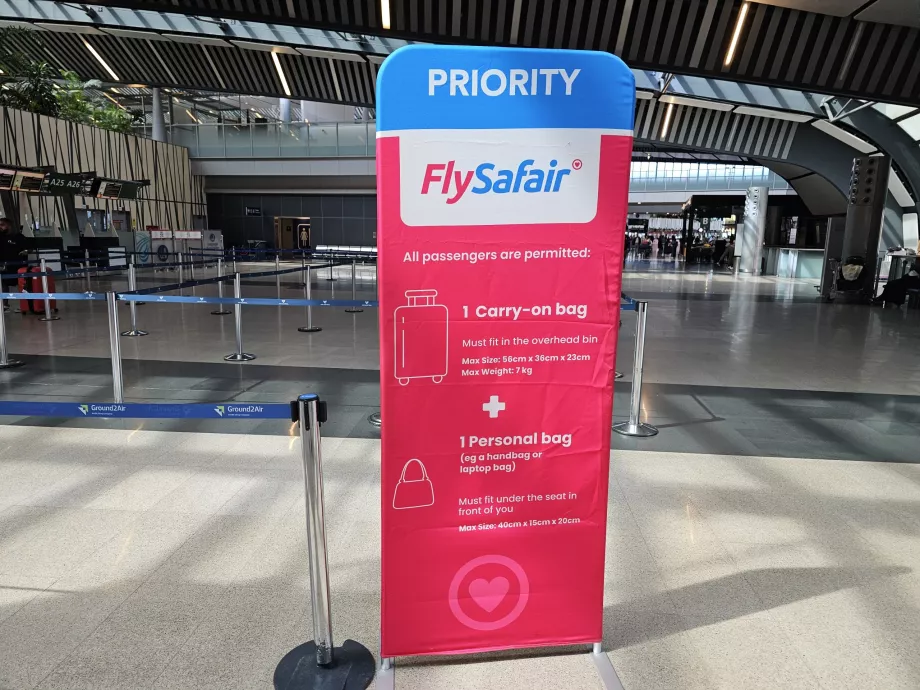 Регистрация Flysafair