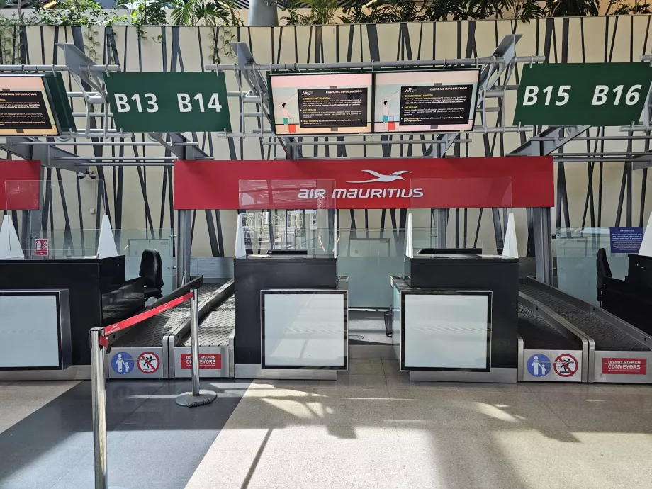 Регистрация в Air Mauritius
