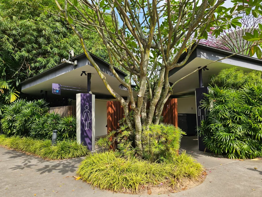 Gardens by the Bay, безплатен тоалет