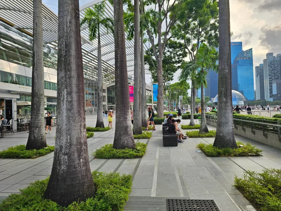 Променада пред MBS