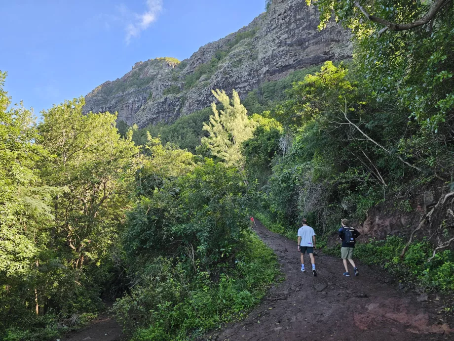 Начало на пътуването до Le Morne