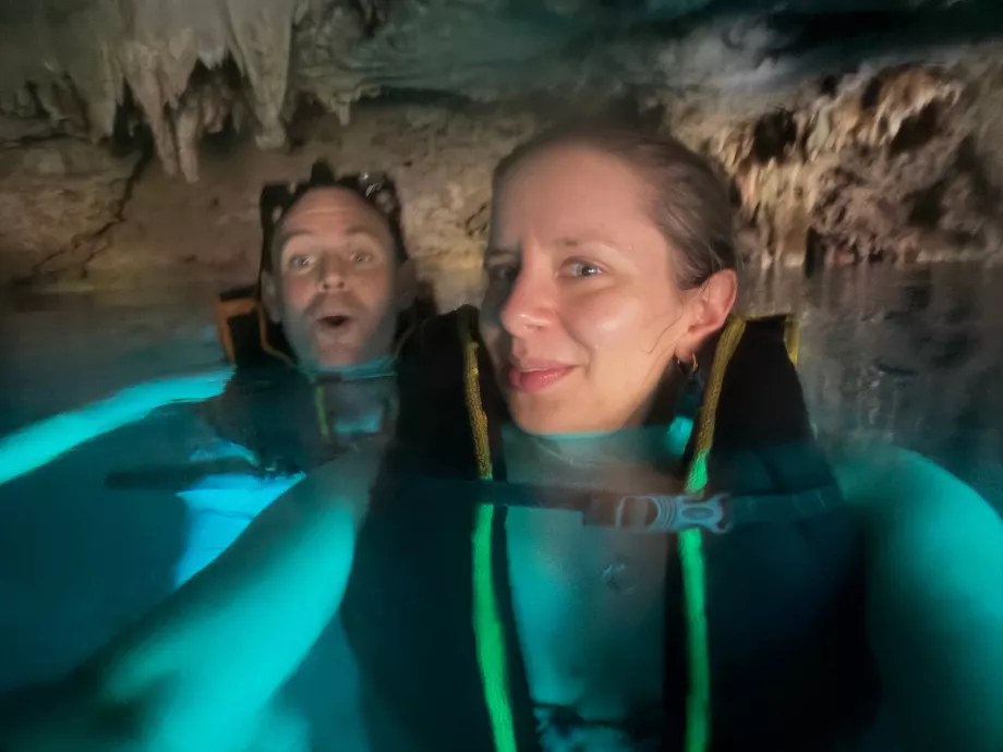 Ние в Gran Cenote