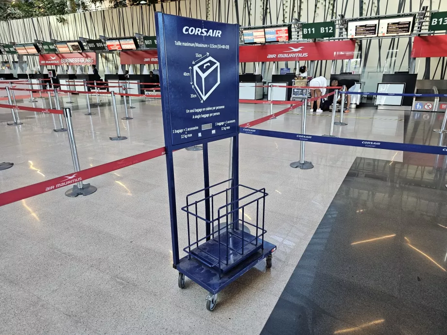 Шаблон за ръчен багаж