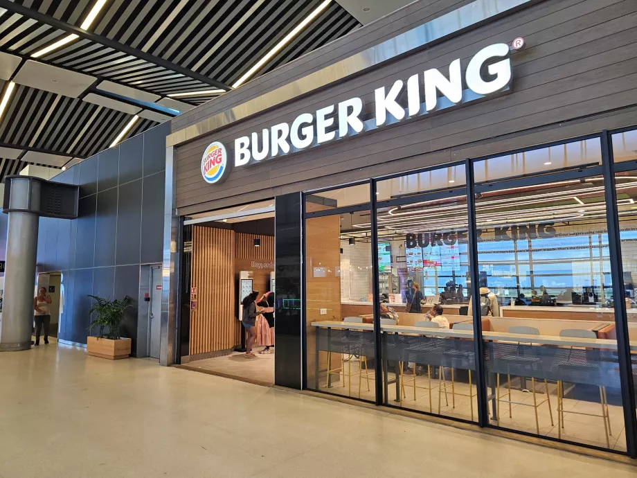 Burger King в транзитната зона