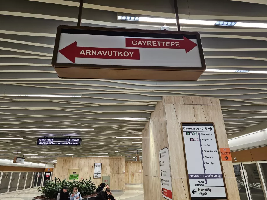 Посока на Гайреттепе към центъра