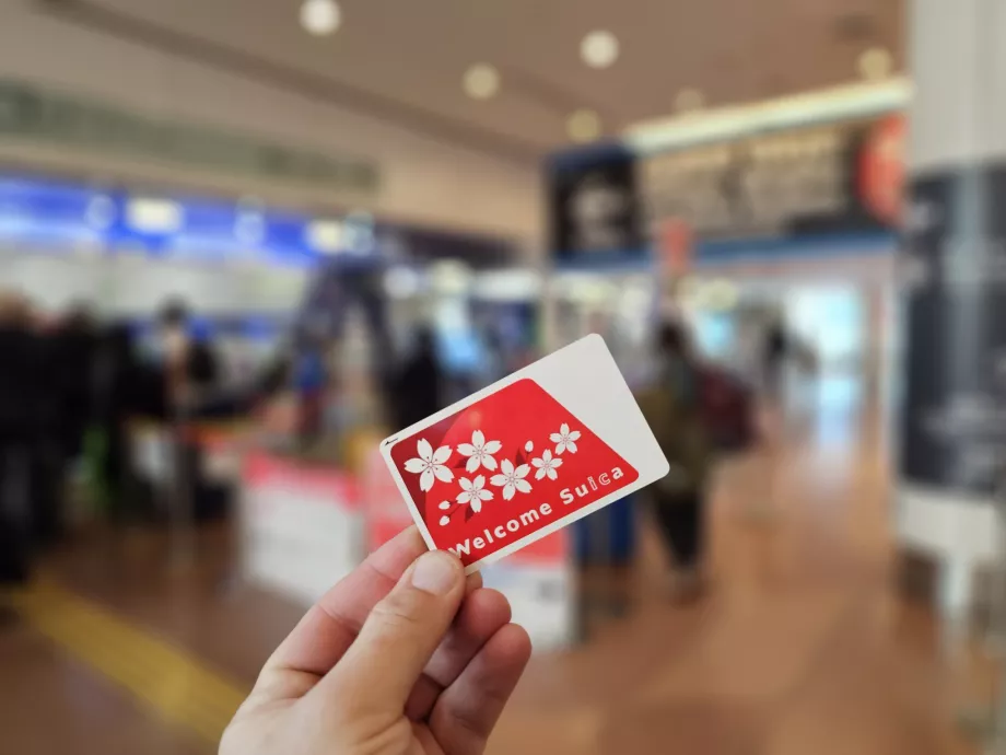 Карта за добре дошли Suica