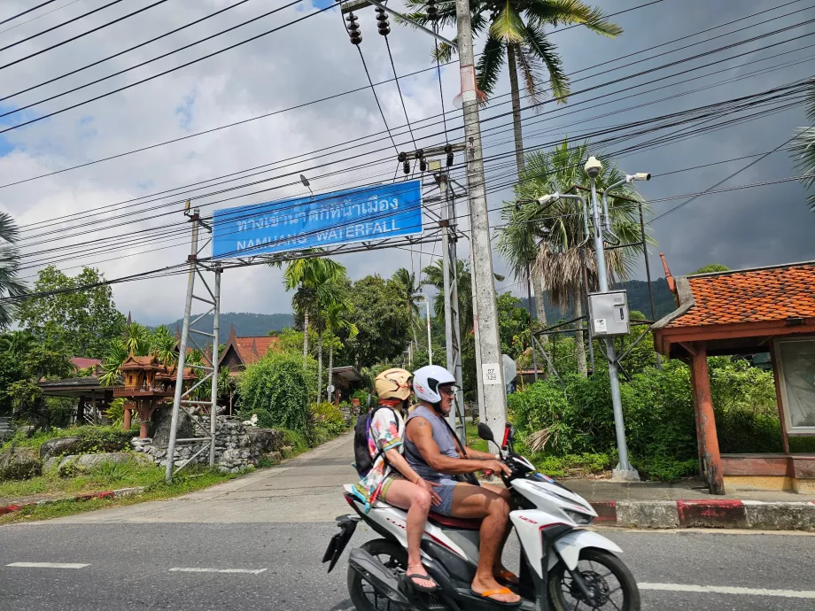 Водопад Na Muang 1, вход