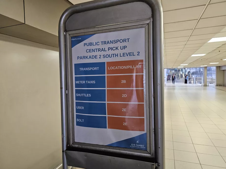 Указателна табела на паркинга