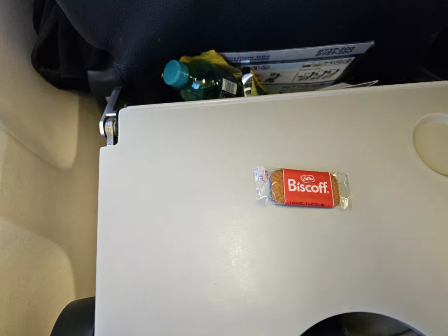 Бисквита преди кацане