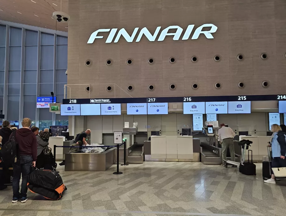 Регистрация на Finnair