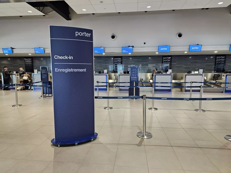 Регистрация в Porter Airlines