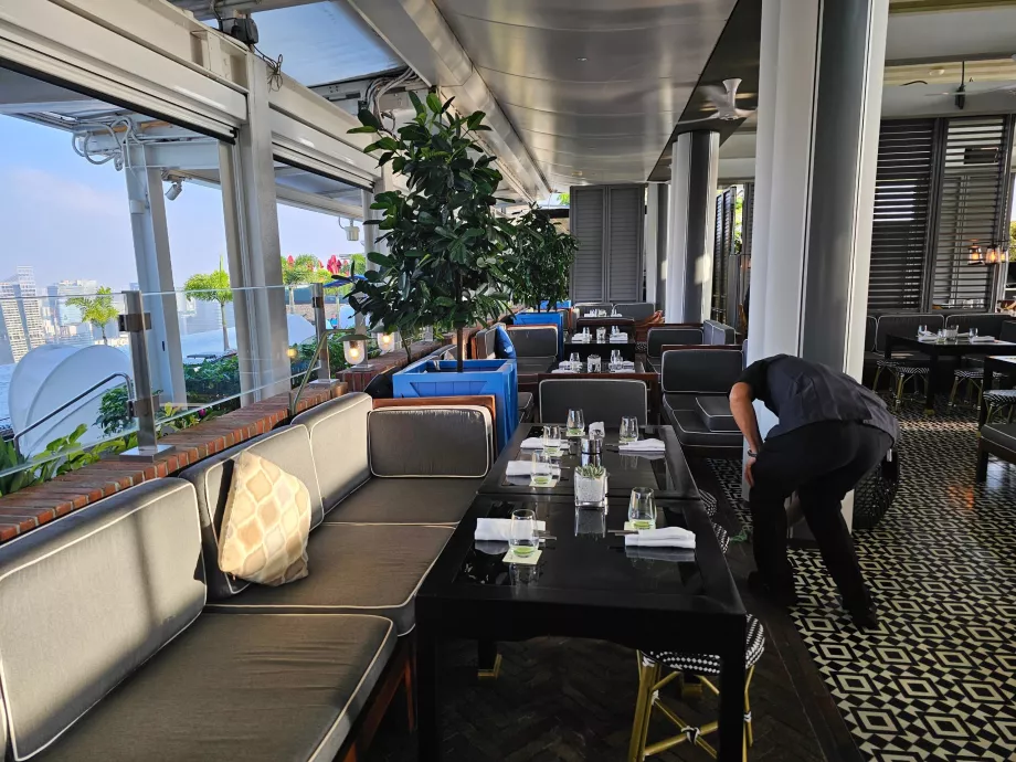 Закуска в Spago Bar