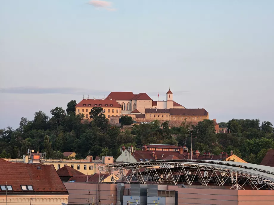 Шпилберк при изгрев слънце