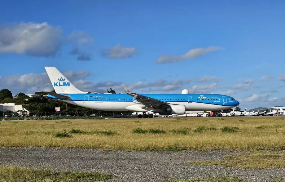 KLM на летище Синт Мартен, SXM
