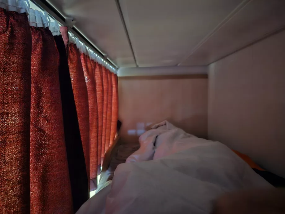 Couchette през нощта