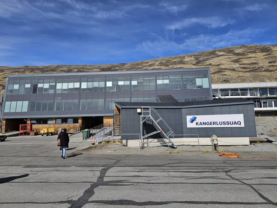 пристигане от летище Kangerlussuaq