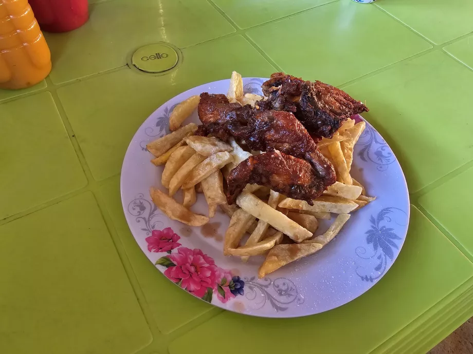 Моята вечеря в Jambiani