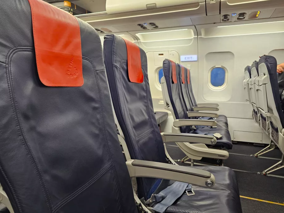Седалки на авиокомпания Brussels Airline