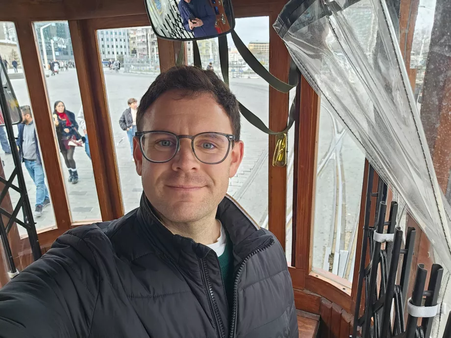 Исторически Таксим - трамвай Tünel