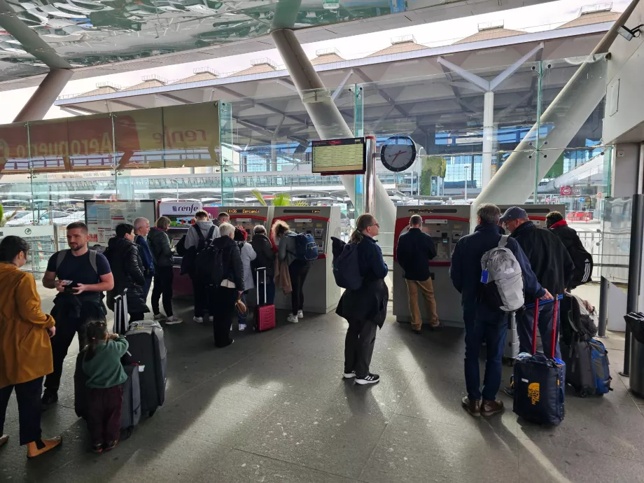 Автомати за билети на RENFE