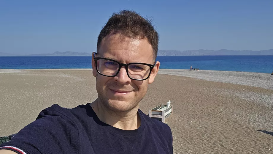 Кристофър на Windy Beach