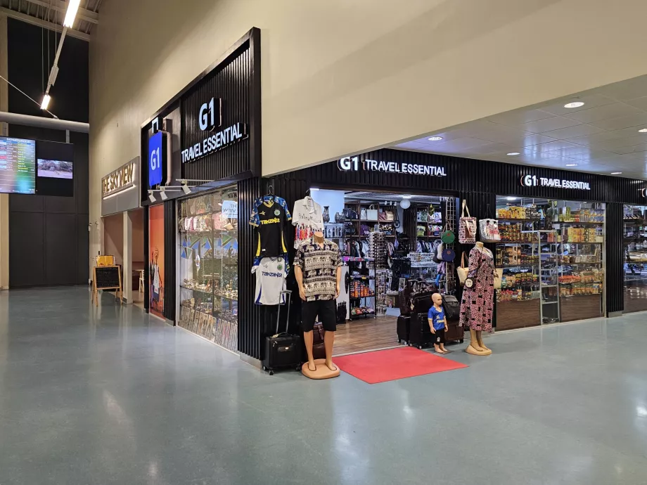 Магазини, транзитна зона, Терминал 3